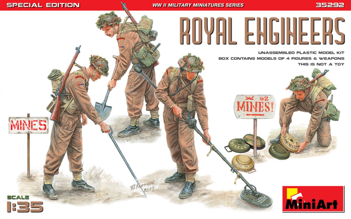 MiniArt | 35292 | Royal Engineers | 1:35